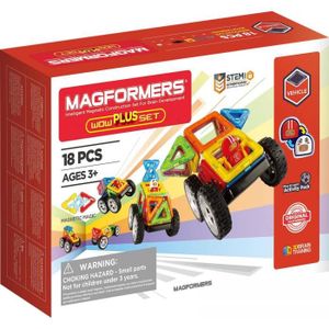 ASSEMBLAGE CONSTRUCTION Magformers - 665-0707020 - Magformers kit Wow plus voiture