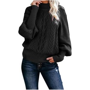 Chandail col roulé deals noir femme