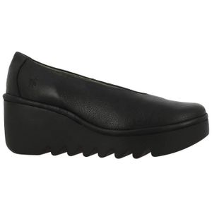 Chaussures compensées fermées cuir online