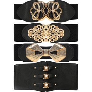 Ceinture large, taille haute, pour femme, modèle Vesia – La B