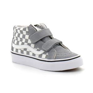 Vans grise et sale noir a scratch