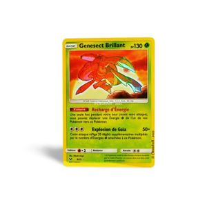 carte Pokémon 9/73 Genesect Brillant