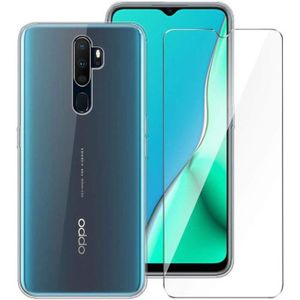 COQUE - BUMPER Coque pour Oppo A9 (2020)+ Verre trempé écran Film