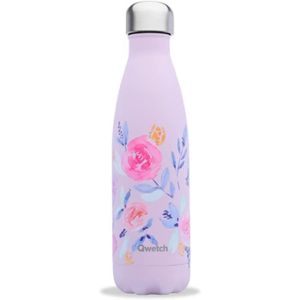GOURDE Qwetch - Bouteille Isotherme Rosa 500ml - Gourde N