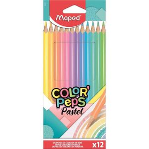 PASTELS - CRAIE D'ART Maped - Crayons de Couleur Color'Peps Pastels eois