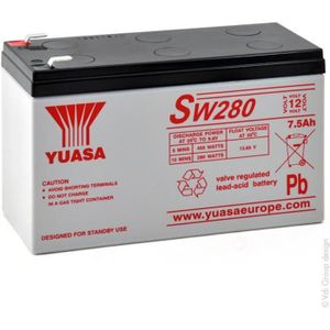 BATTERIE INFORMATIQUE Batterie plomb AGM SW280 12V 7.5Ah F2 - Batterie(s