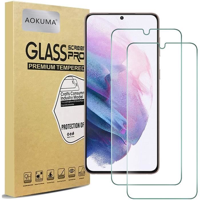 Pour Samsung Galaxy S21 5G 25pcs Film de verre trempé pour écran de colle  complète