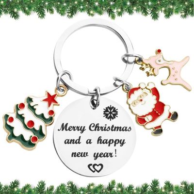 Cosiesnest Ensemble De 15 Porte-clés De Noël Porte-clés