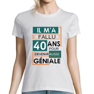 T-shirt Baseball 40e Anniversaire De Mariage Personnalisé – Neuf Avec étiquettes