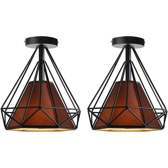 Abat-jour Cylindrique Rétro En Lin - 20x14 Cm, Douille E27, Pour Lampe De Table, Salon Ou Chambre