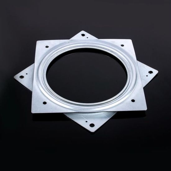Plateau Tournant à Billes 4 Pouces - Alliage Aluminium Pour Table TV, Décoration Gâteau