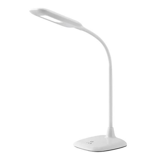 BRILLIANT Lampe de bureau led Nele avec variateur tactile d'intensité - Blanc