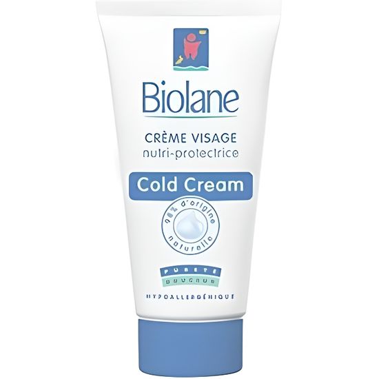 Biolane Creme Visage Nutri Protectrice Au Cold Cream 50 Ml Cdiscount Puericulture Eveil Bebe