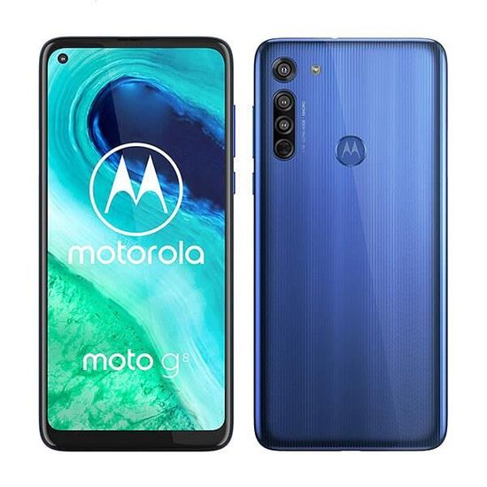 Motorola Moto G8 4Go/64Go Bleu (Neon Blue) Dual SIM XT2045-2