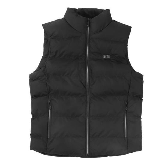 Gilet Chauffant Homme 15 Zones - Batterie 12000mAh, 3 Températures - Pour Ski, Randonnée, Activités Extérieures