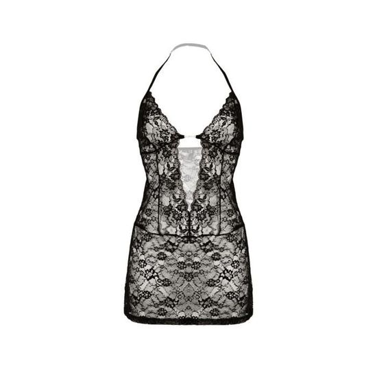 Caftan Noir En Dentelle Agent Provocateur Fionna, Taille S/M - Style Gothique Et Romantique