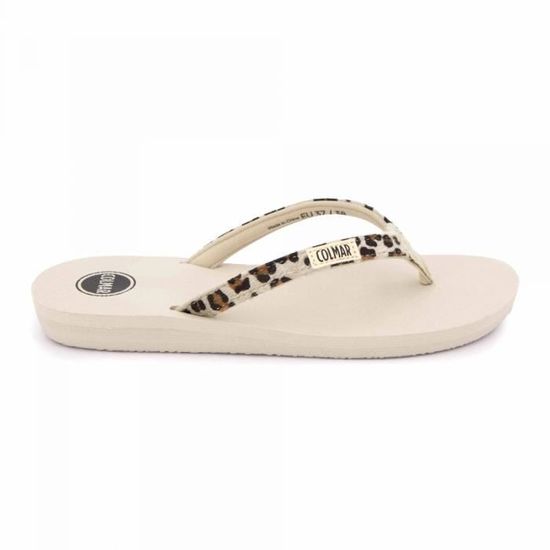 Tong leopard online femme