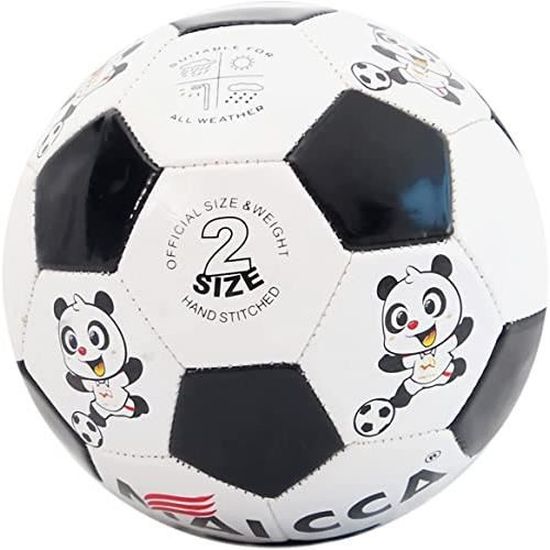 Enfant Ballon de Football Taille 3, Sport Blanc et Noir de Soccer  Intérieur/Extérieur en Mousse éponge Douce Très Amusant pour Fille -  Cdiscount Sport