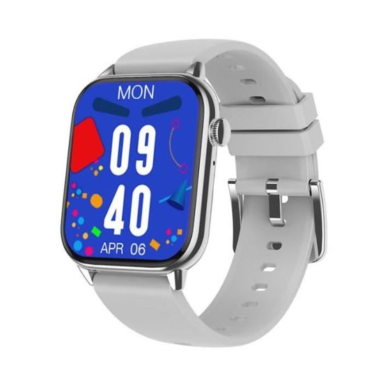 Montre Connectée XWatch Pro Élite S4 Gris Appels, SMS et
