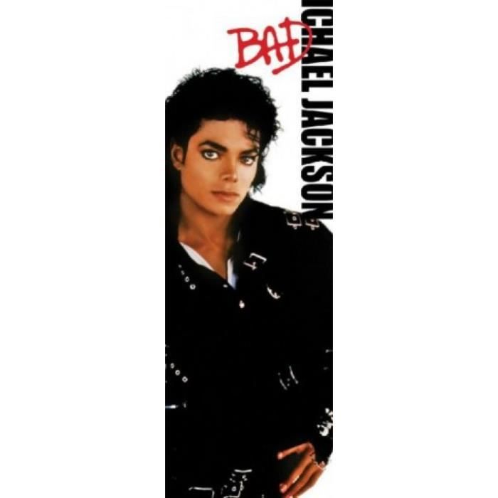 Michael Jackson Midi Poster Bad I (91 x 30 cm) Cdiscount Maison