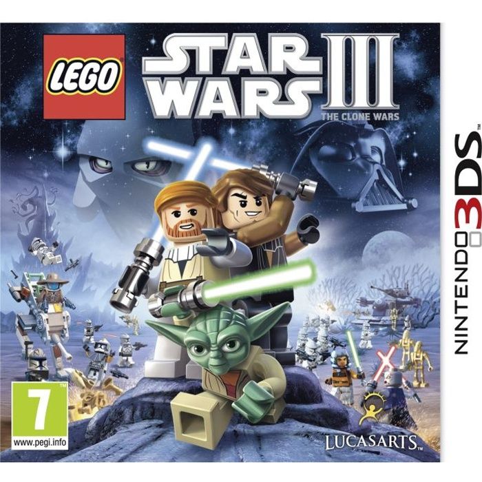 Lego Star Wars 3 : The Clone Wars Jeu 3DS