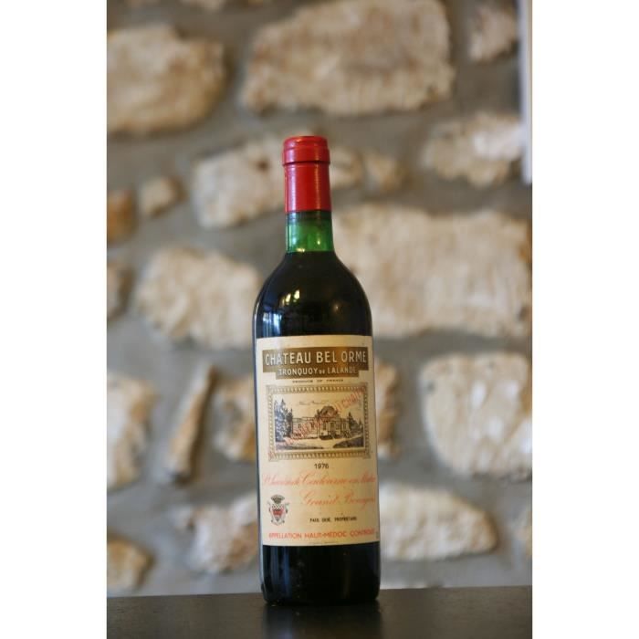 Château Bel Orme Tronquoy de Lalande 1976 Rouge