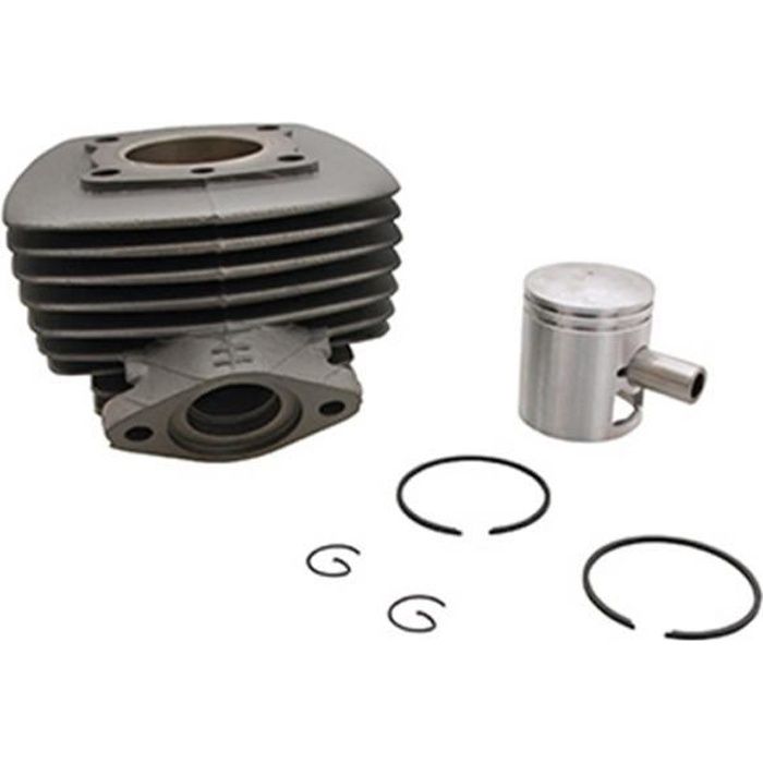 HAUT MOTEUR CYCLO ADAPTABLE PEUGEOT 103 MVL-SP, SPX-RCX, VOGUE AIR -ALU NIKASIL P2R, FIXATION UNIQUEMENT A BRIDE- (LIVRE AVEC