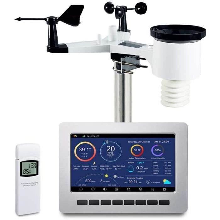 Thermomètres Froggit HP1000SE Pro Wi-FI Internet Station météo sans Fil Serveur météo 492638