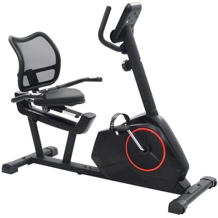 VELO D'APPARTEMENT Vélo Semi-Allongé d'exercice Masse en Rotation 10kg Appareil de Fitness192