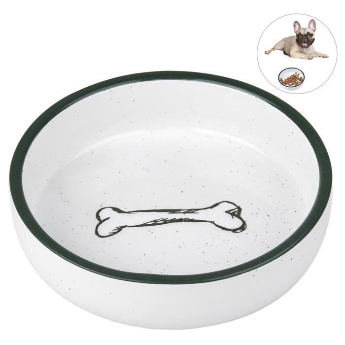 PETACC Pet Bowl , 6 « » de diamètre, blanc