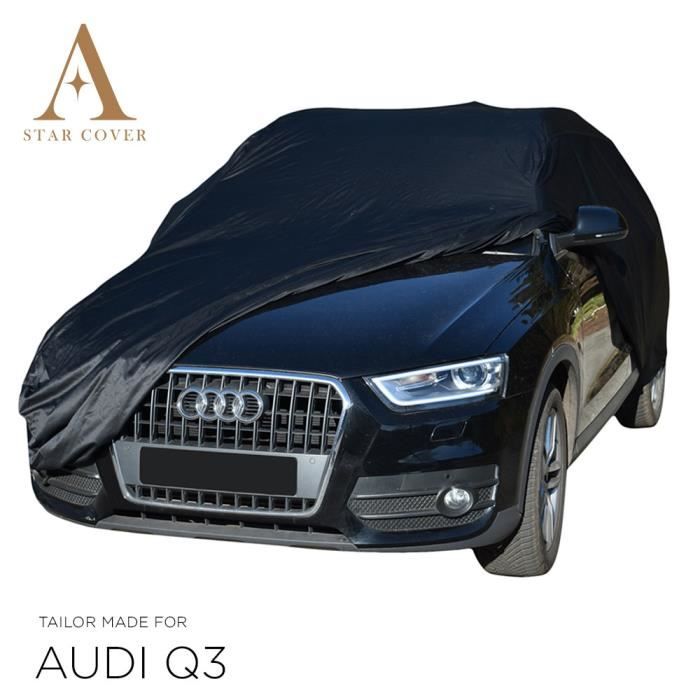 AUDI Q3 BÂCHE DE PROTECTION EXTÉRIEUR NOIR ÉTANCHE COUVERTURE CARCOVER