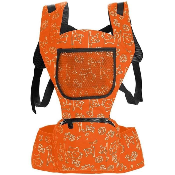 porte-bébé, kangaroo baby wrap sling pour le voyage pour bébé, activité de bébé nouveau-né multifonctionnel sac à dos avec hanche