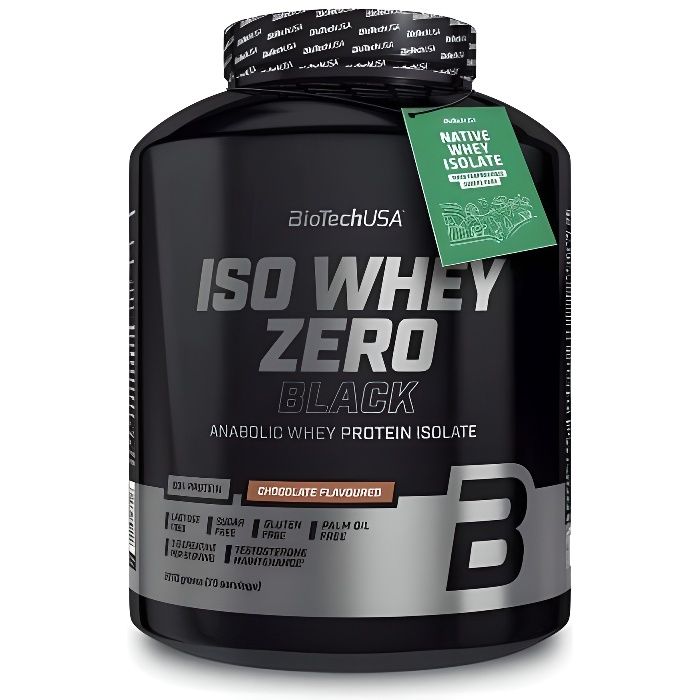 Iso Whey Zero Black (2,27kg) - Chocolat