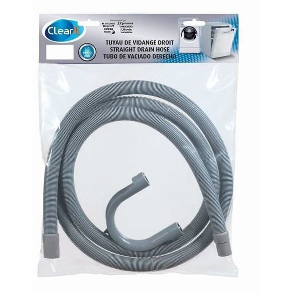 Tuyau de vidange standard droit - 1,5 m