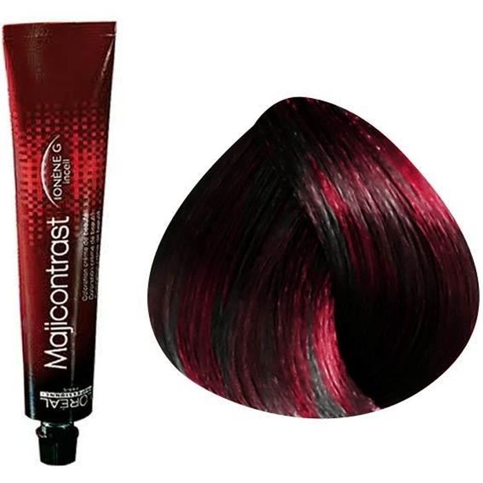 L'Oréal Professionnel Coloration crème balayages et mèches Coloration Incell Rouge Magenta Avec ammoniaque, 50ml