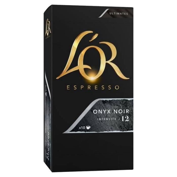 L'OR - L’OR Espresso Onyx (lot de 40 capsules),L'OR,