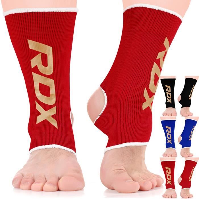 RDX Boxe Soutien Cheville Maintien Support, Fitness Bandage MMA Chevillère Pied Sport