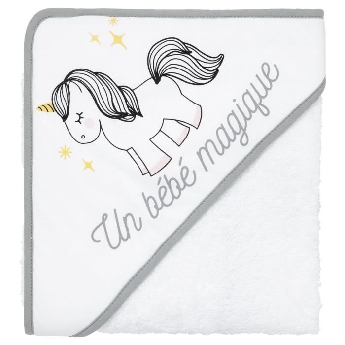 BABYCALIN Cape de bain Licorne