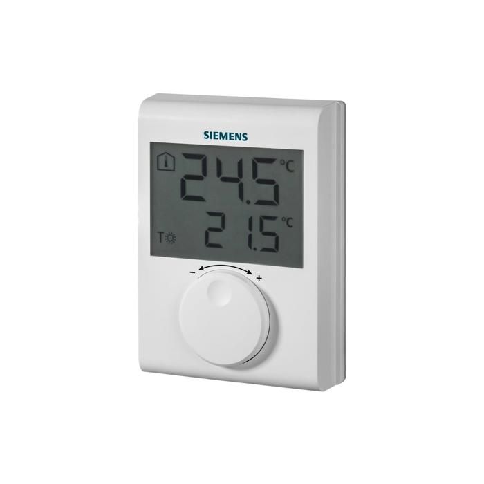 Thermostat d'ambiance digital avec écran lcd rdh100 Siemens