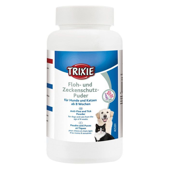Poudre anti-puces et tiques pour chats et chiens 150 g-Trixie 10,000000