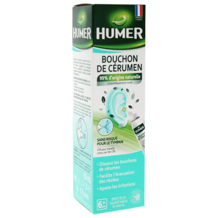 Humer Bouchon de Cérumen Spray 50ml