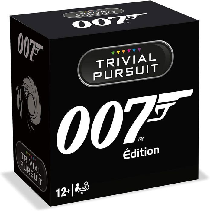Trivial Pursuit James BOND Jeu de société Jeu de plateau Jeu de voyage 600 Questions Réponses A