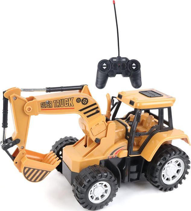 Camion Toupie Télécommandé Engins De Chantier 1/12 - Véhicule RC Lumineux Et Sonore Pour Enfants Dès 3 Ans