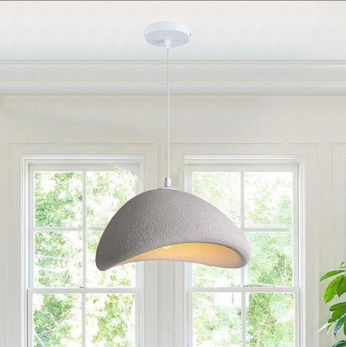 Fusion Suspension Luminaire Moderne Créatif Ciment Gris - Lustre Design Métal Vintage E27 Lampe 1pcs Ø30cm
