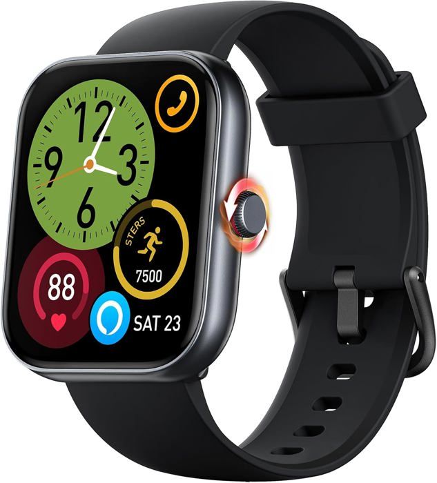 Smartwatch Fitpolo pour homme, 1,91 pouces, IP68, pour Android et