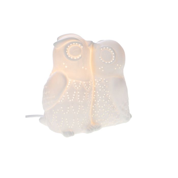 Lampe chouettes bisou - Amadeus