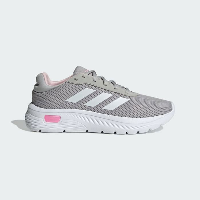 Adidas Sneaker - adidas - Gris - Femme - Semelle Cloudfoam Comfort - Tige en mesh - Amorti doux