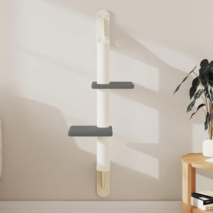 vidaXL Arbre à chat mural avec griffoir 108 cm