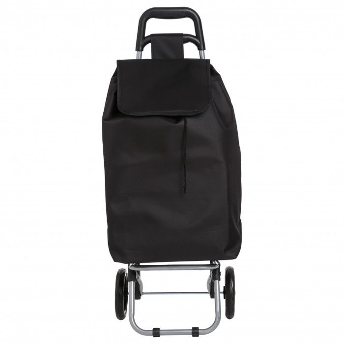 Chariot De Courses Pliable Kono 2 En 1 - 6 Roues, Sac Amovible, Capacité 40kg