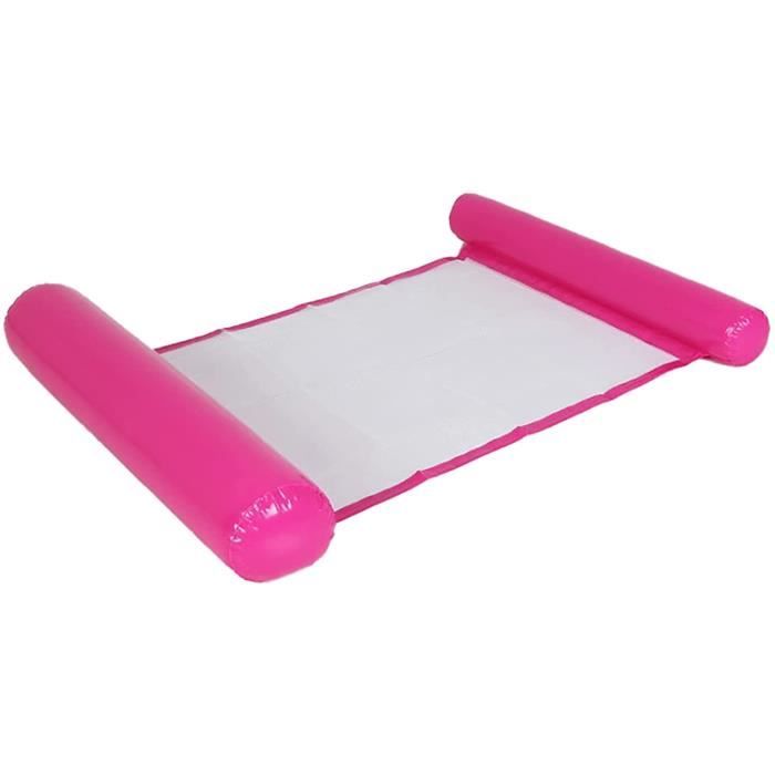 Chaise Flottante Gonflable Pour Piscine Adulte - Hamac Piscine Bouée - Support 113 Kg - PVC Durable - Idéal Plage, Été, Fête